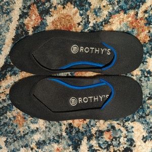 Rothy’s Rounded-Toe Flats Black size 9* please see description of condition